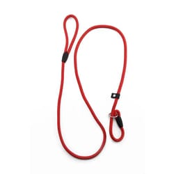 dog slip rope leash 51.18 in – strong nylon training lead with adjustable slipknot