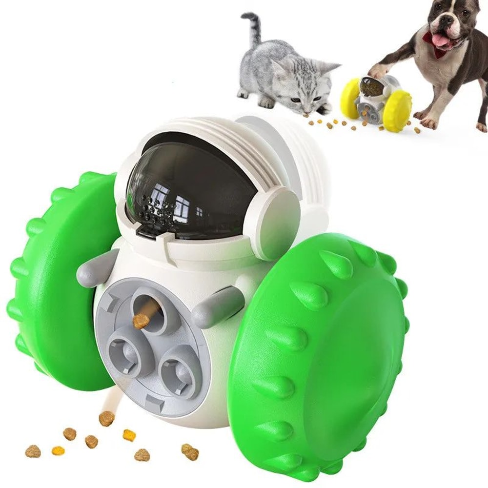 Dog Treat Dispensing Puzzle Toy Interactive Slow Feeder For Puppies Small Medium Dogs 0