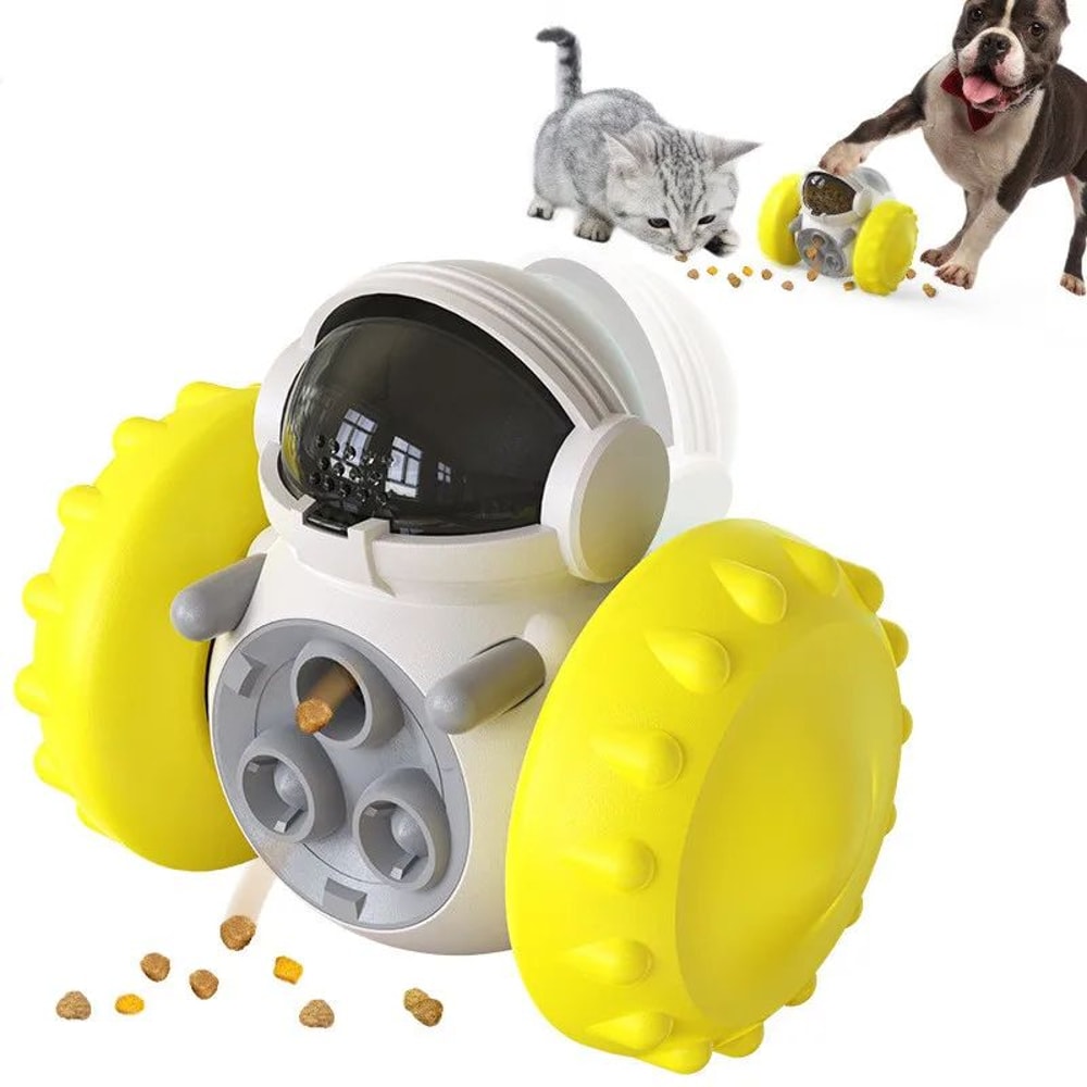 Dog Treat Dispensing Puzzle Toy Interactive Slow Feeder For Puppies Small Medium Dogs 2