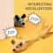 Interactive Electric Running Mouse Toy For Cats Random Moving Plush Teaser For Kittens Indoor Cat 5