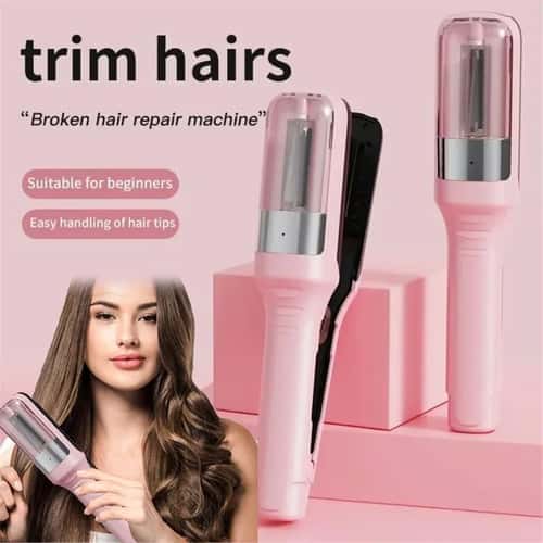 Automatic Split End Remover – Cordless Hair Ends Trimmer for Dry, Damaged & Brittle Hair