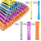 20 Pcs Perm Curling Rod Set 5 Sizes Plastic Cold Wave Rods For Heatless Curls SalonStyle Waves 0