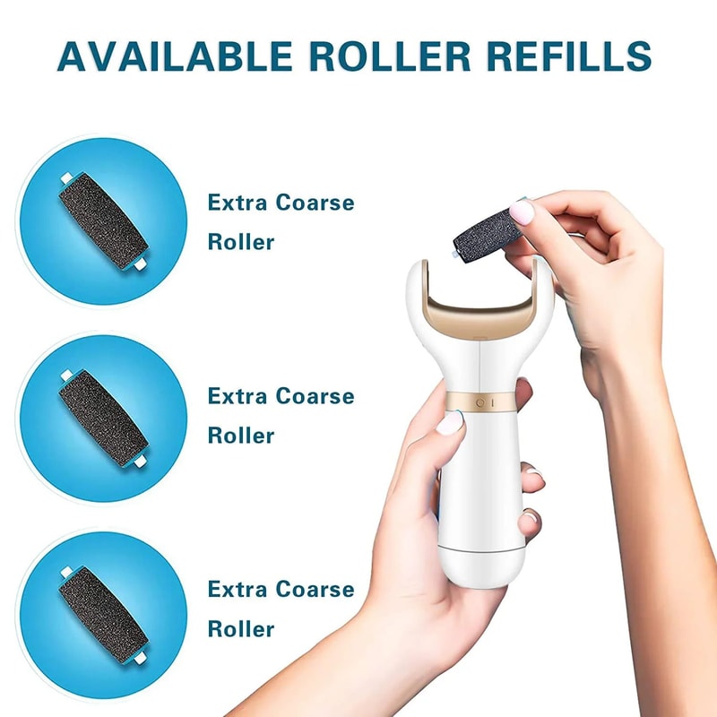 Electric Foot File Callus Remover Foot Care Pedicure Machine For Hard Dry Skin Dead Skin Cracked 2