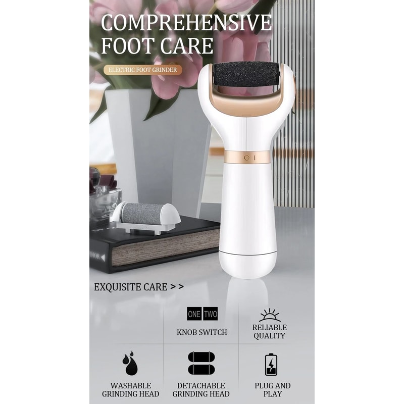 Electric Foot File Callus Remover Foot Care Pedicure Machine For Hard Dry Skin Dead Skin Cracked 13