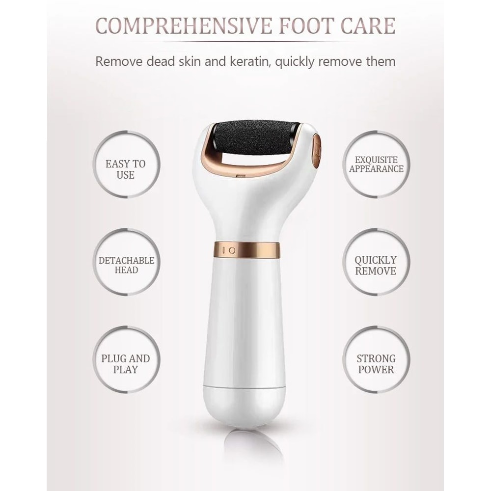 Electric Foot File Callus Remover Foot Care Pedicure Machine For Hard Dry Skin Dead Skin Cracked 14