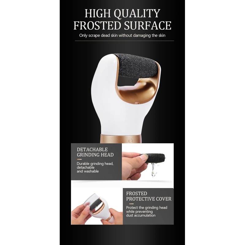 Electric Foot File Callus Remover Foot Care Pedicure Machine For Hard Dry Skin Dead Skin Cracked 9