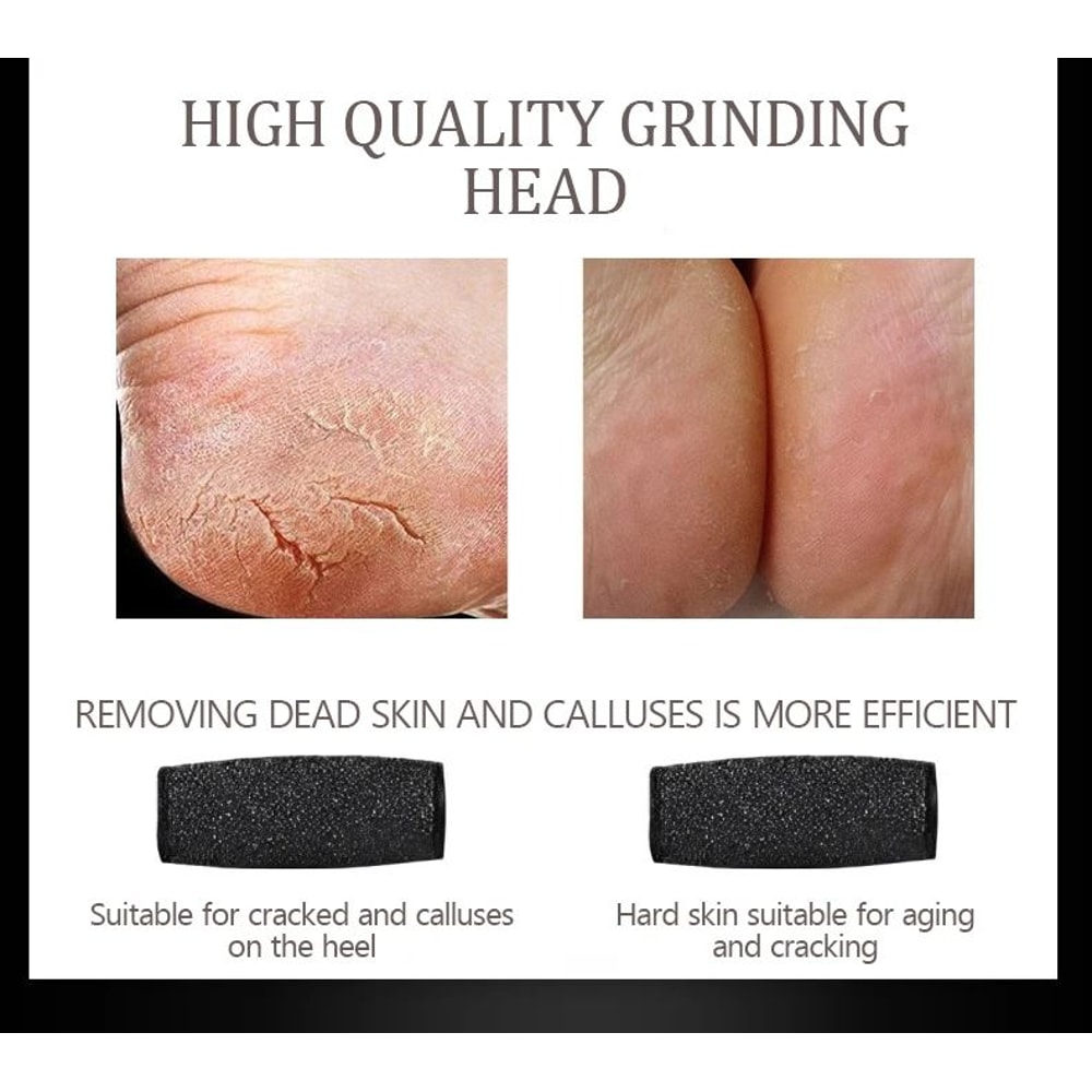 Electric Foot File Callus Remover Foot Care Pedicure Machine For Hard Dry Skin Dead Skin Cracked 10