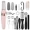 Electric Callus Remover For Feet Rechargeable Foot File Kit W 10 Replacement Roller Heads 0