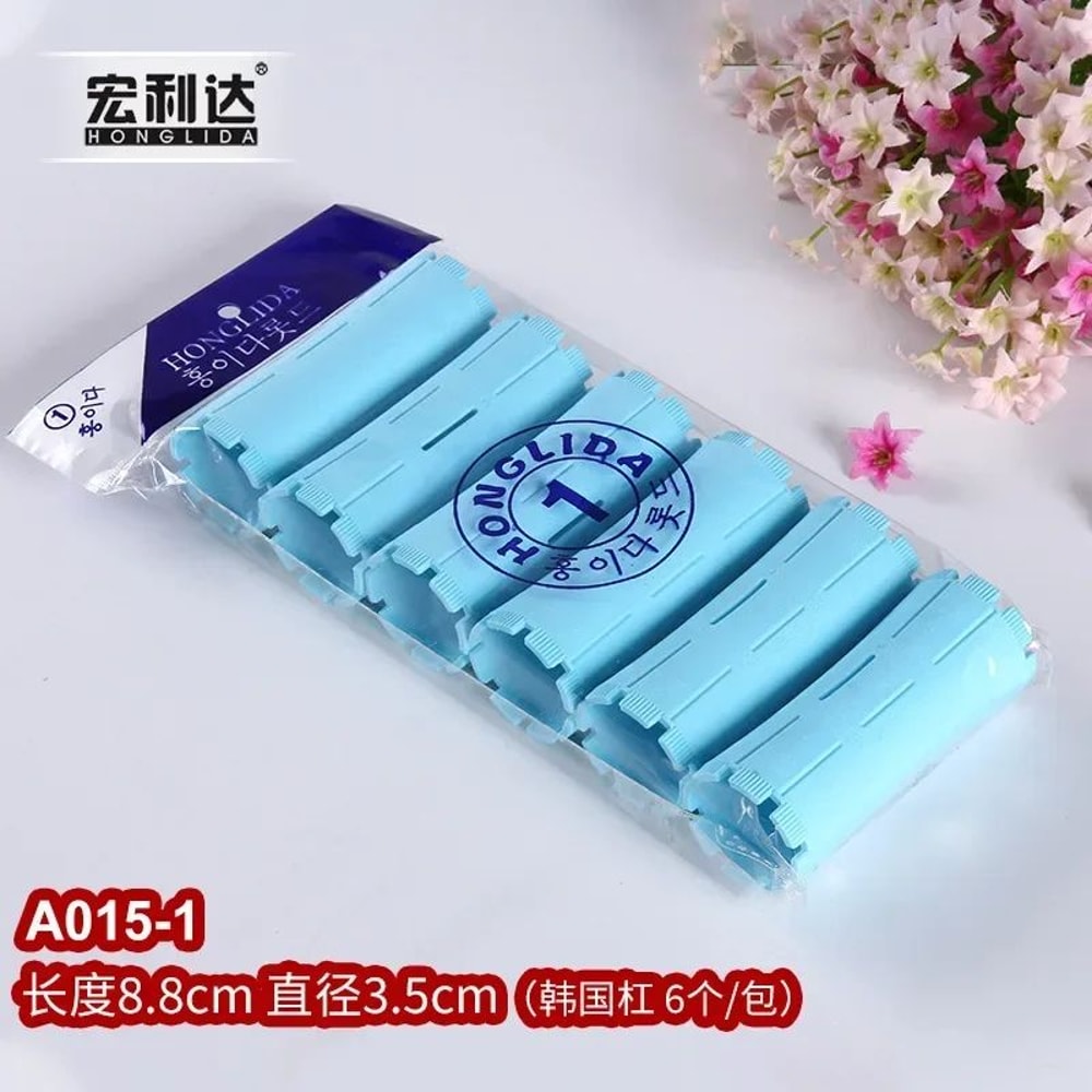 Heatless Hair Perm Rods And Cold Wave Curling Rollers Set Plastic Perming Rod Curlers Steel Pintai 7