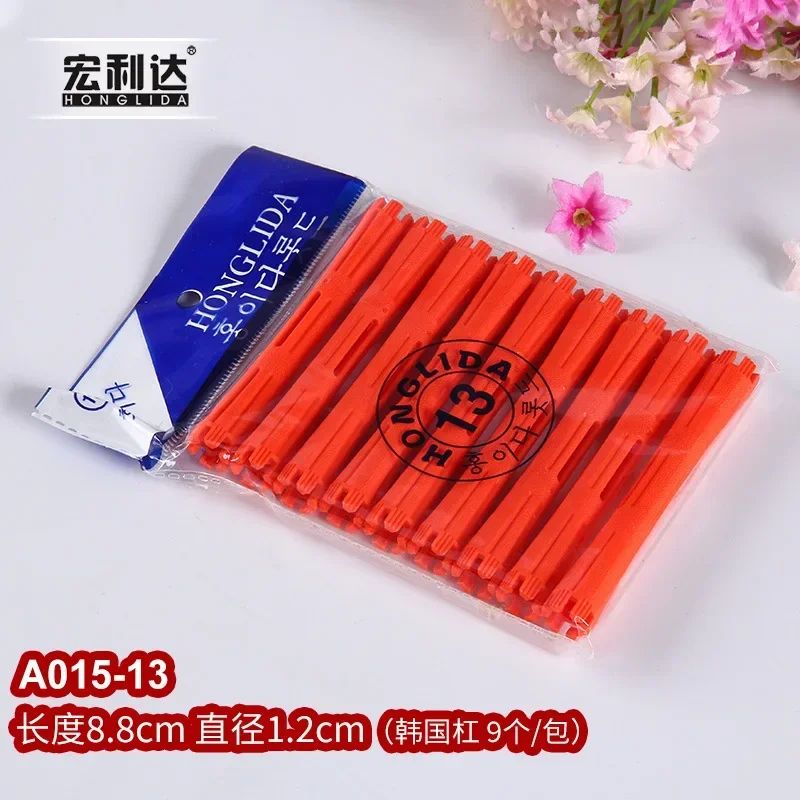 Heatless Hair Perm Rods And Cold Wave Curling Rollers Set Plastic Perming Rod Curlers Steel Pintai 15