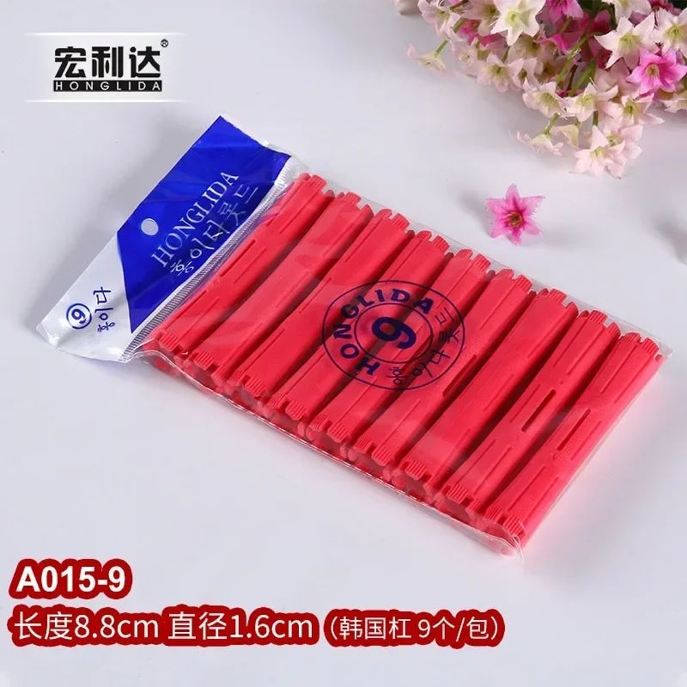 Heatless Hair Perm Rods And Cold Wave Curling Rollers Set Plastic Perming Rod Curlers Steel Pintai 19