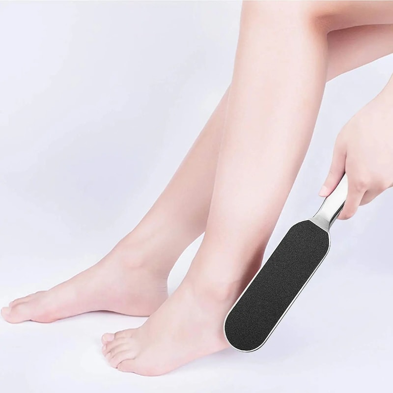 11 Pcs Pedicure Foot File Kit Metal Handle Callus Remover Rasp With Coarse And Fine Grit Sanding R 1