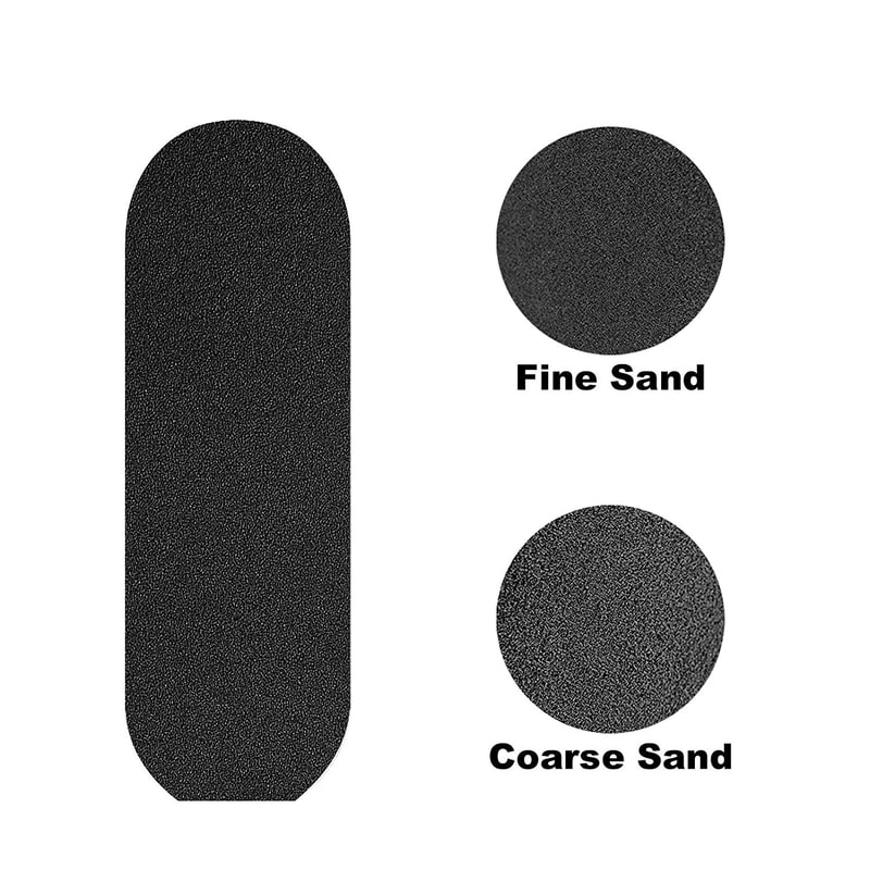 11 Pcs Pedicure Foot File Kit Metal Handle Callus Remover Rasp With Coarse And Fine Grit Sanding R 5