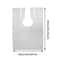 100 Pcs Disposable Hair Salon Capes Waterproof PE Barber Cloth For Haircut Coloring Perm And Styli 6