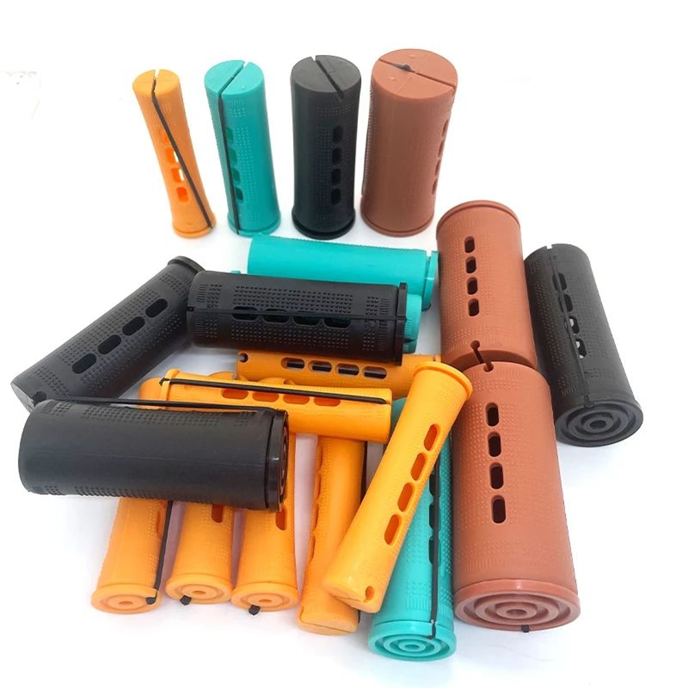 20 Pcs Extra Large Perm Rods For Natural And Long Hair Cold Wave Curling Rollers For Big Curls And 3