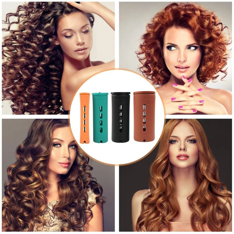 20 Pcs Extra Large Perm Rods For Natural And Long Hair Cold Wave Curling Rollers For Big Curls And 5