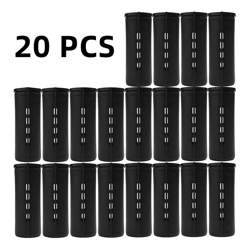 20 Pcs Extra Large Perm Rods For Natural And Long Hair Cold Wave Curling Rollers For Big Curls And 7