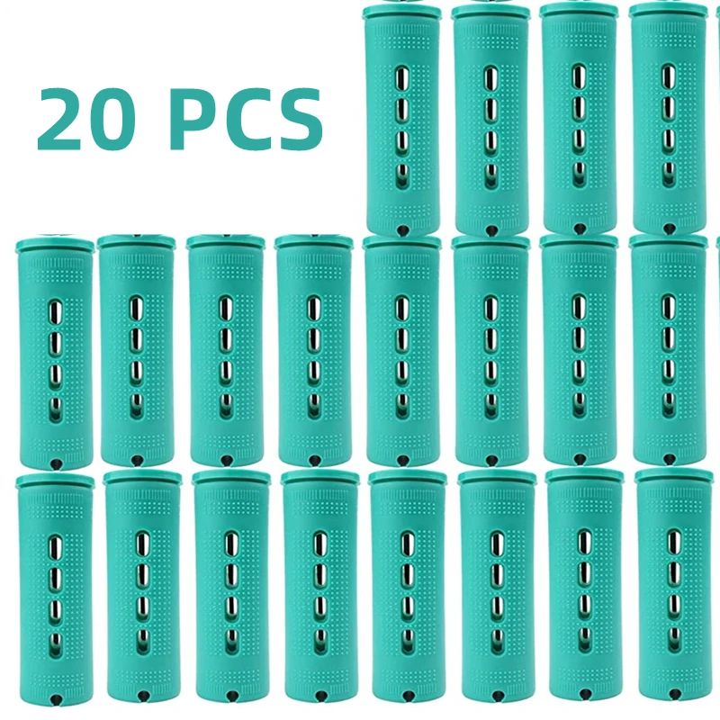20 Pcs Extra Large Perm Rods For Natural And Long Hair Cold Wave Curling Rollers For Big Curls And 6