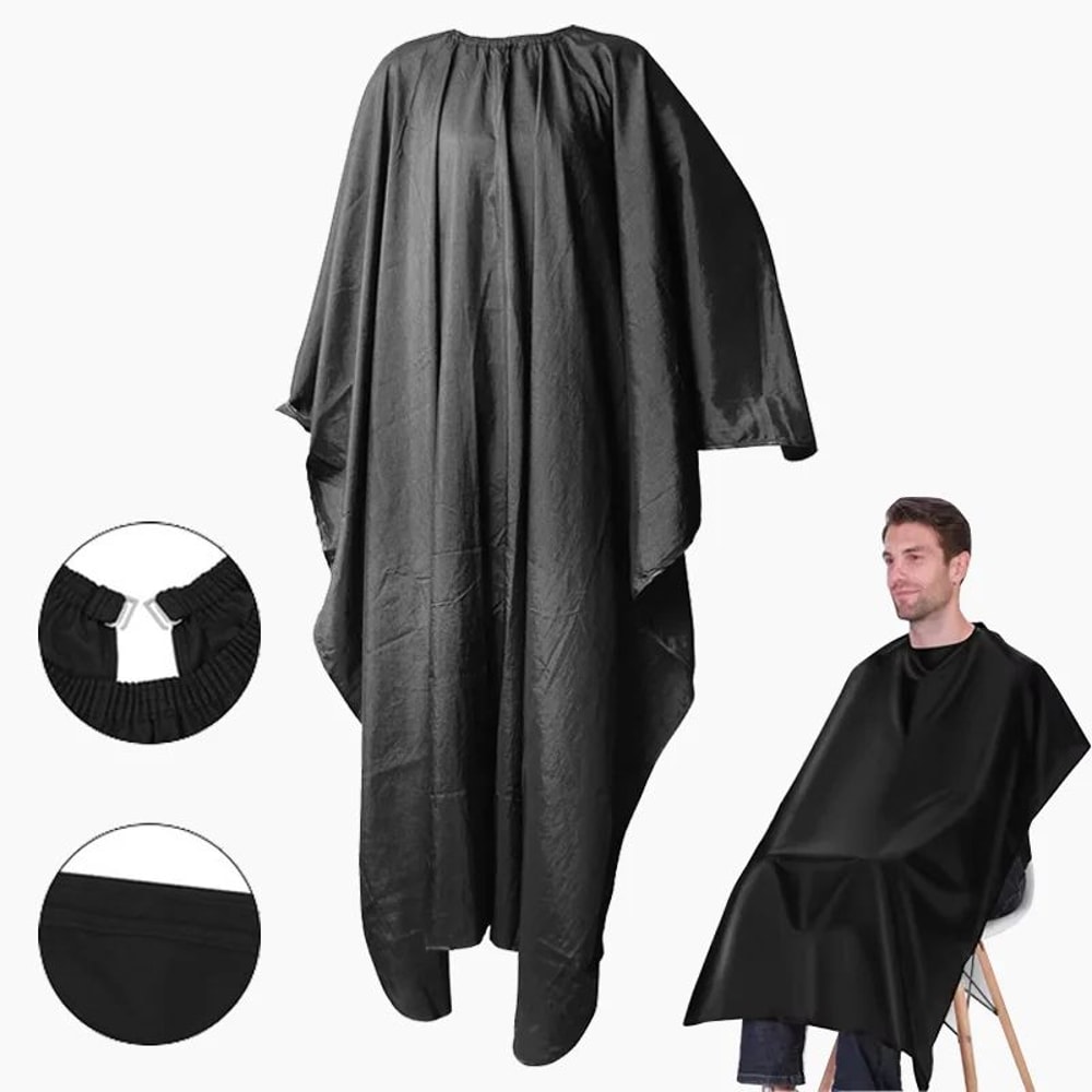 Waterproof Haircut Cape Barber Salon Hairdressing Apron Wrap Gown For Clean MessFree Cutting And 1