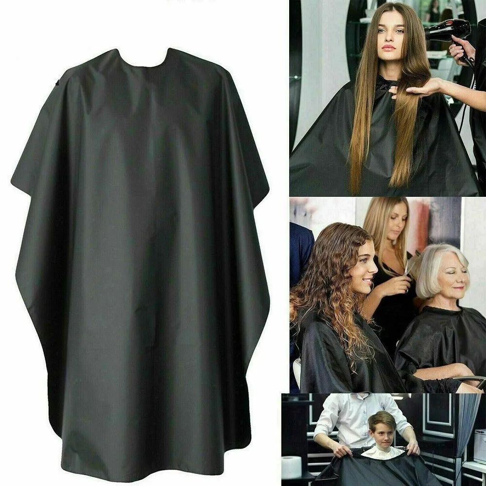 Waterproof Haircut Cape Barber Salon Hairdressing Apron Wrap Gown For Clean MessFree Cutting And 2