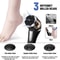 Rechargeable Electric Foot Rasp Callus Remover IPX7 Waterproof Pedicure Foot Sander W 3 Grinding H 3