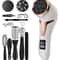 Rechargeable Electric Foot Rasp Callus Remover IPX7 Waterproof Pedicure Foot Sander W 3 Grinding H 8