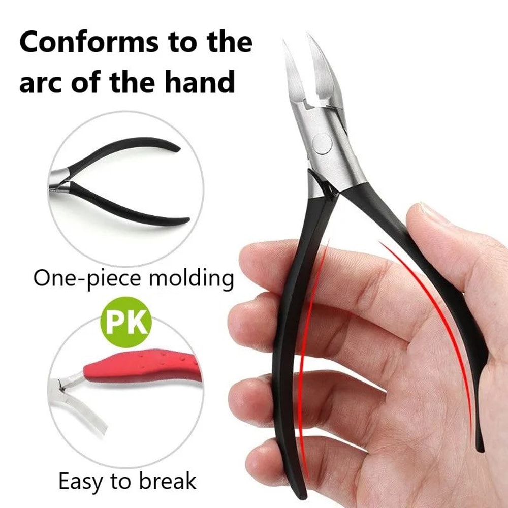 Professional Ingrown Toenail Clippers Paronychia Relief Stainless Steel Nail Nipper For Thick Toen 2