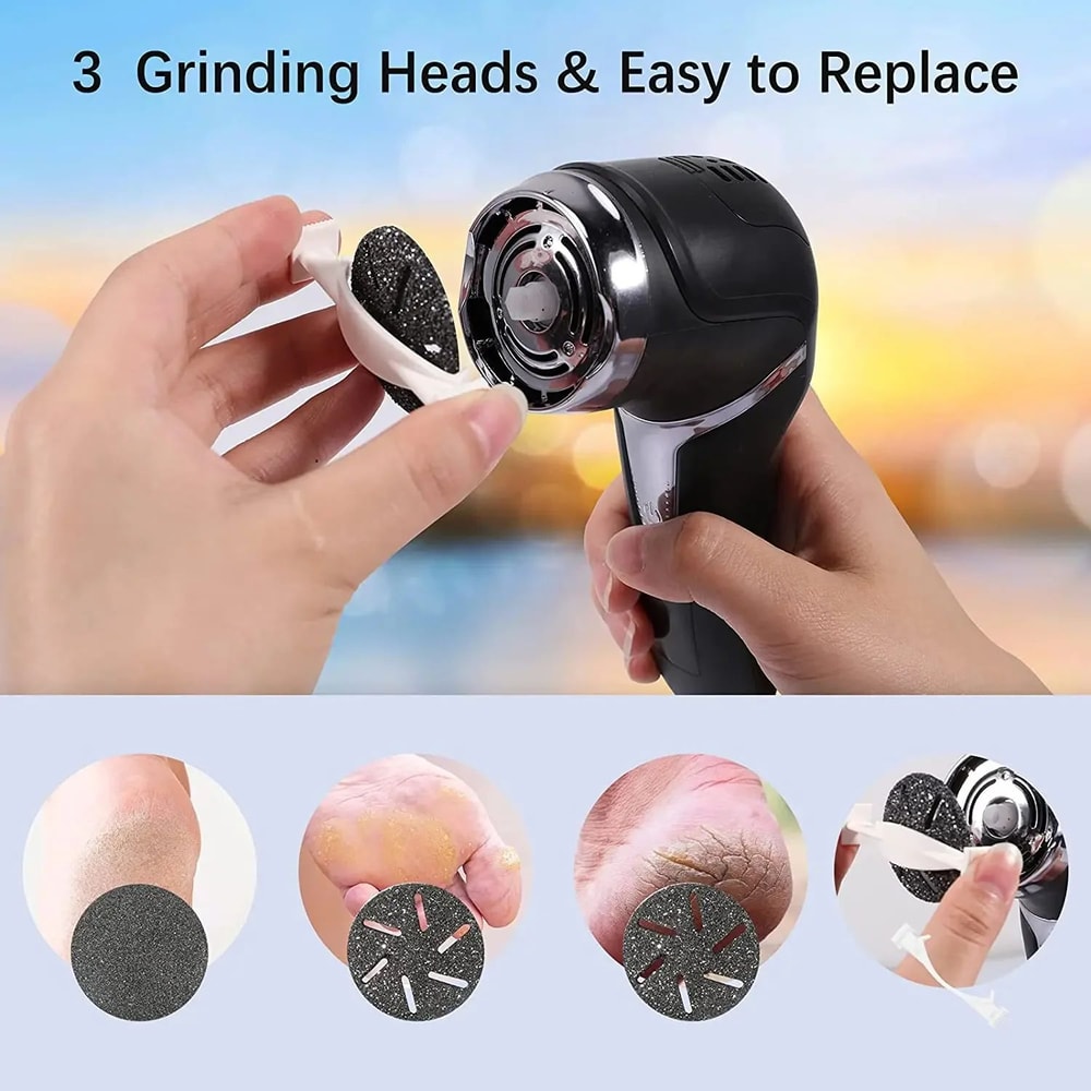 8 Pcs Callus Remover Roller Refills Replacement Foot File Heads For Hard Dead Skin Pedicure Foot C 1