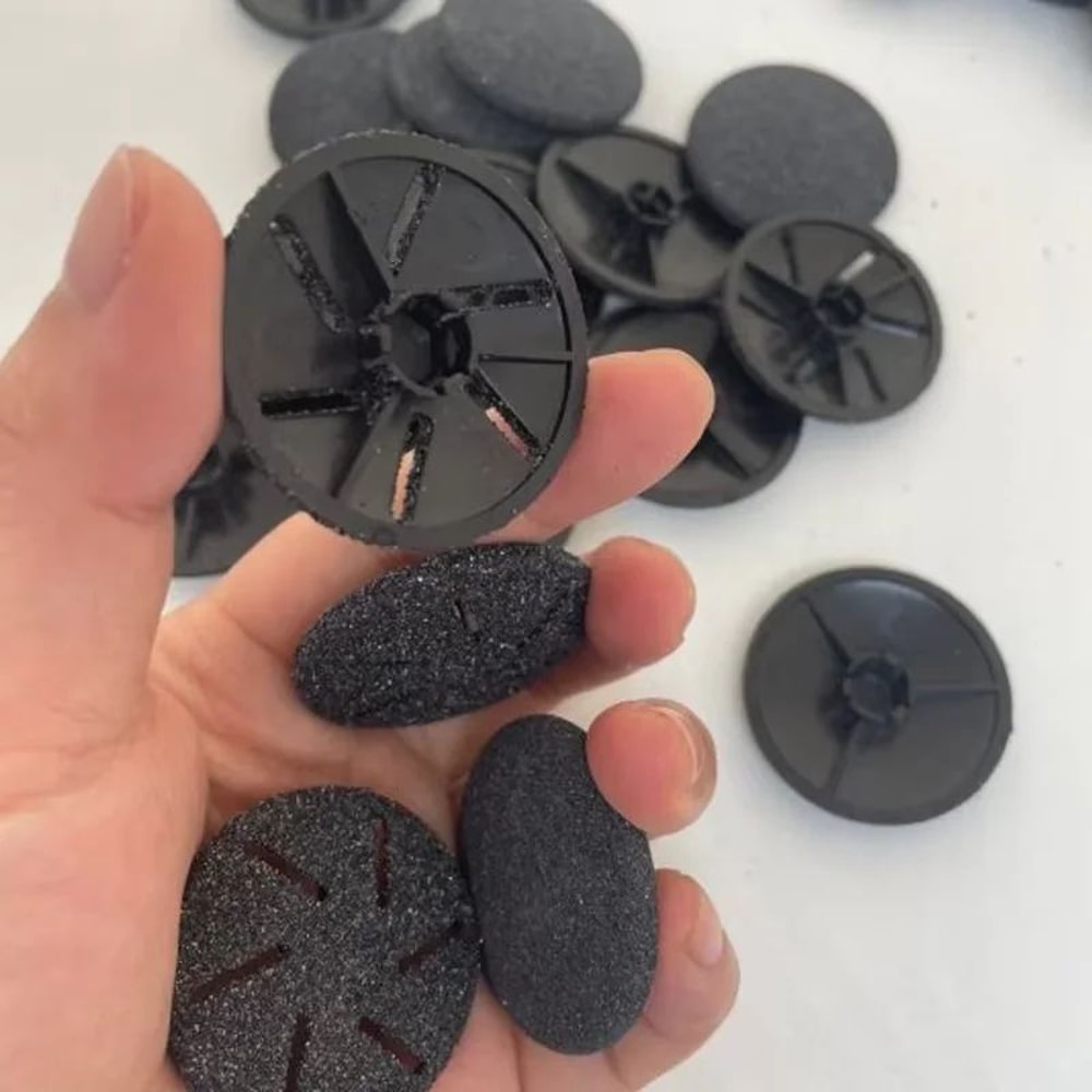 8 Pcs Callus Remover Roller Refills Replacement Foot File Heads For Hard Dead Skin Pedicure Foot C 3