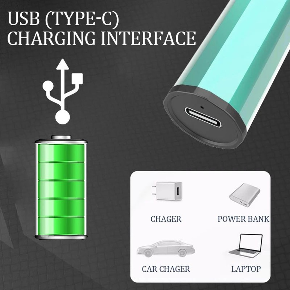 Rechargeable Electric Nose Ear Hair Trimmer TypeC Fast Charging Portable Facial Groomer For Eyebr