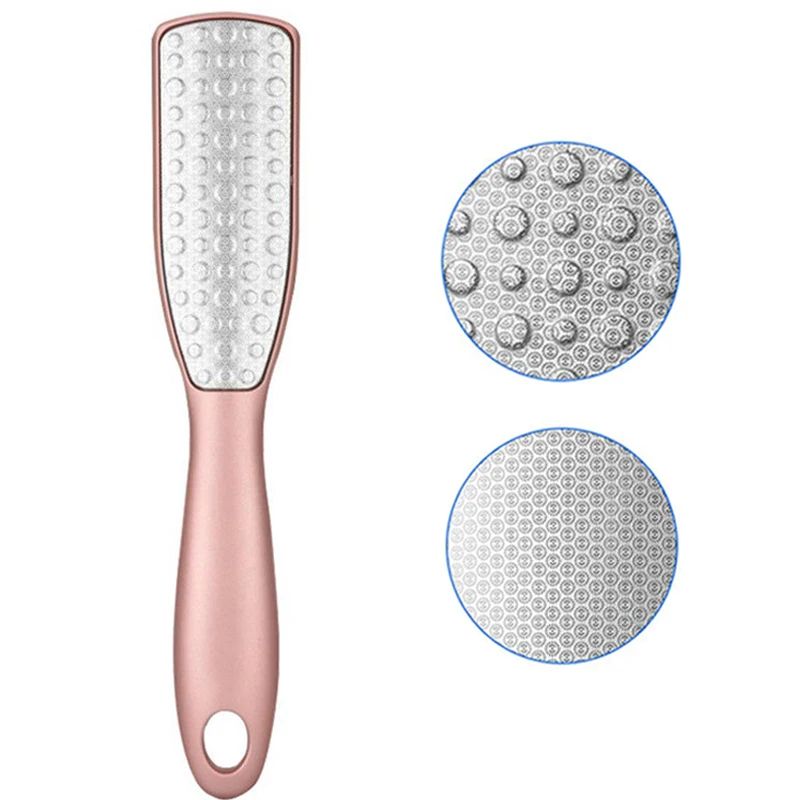 DoubleSided Stainless Steel Foot File Hard Dead Skin Rasp Callus Remover For Smooth Heels Pedicur 6
