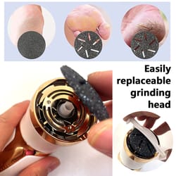 24 pcs electric foot file sandpaper discs – replacement pedicure sanding pads for callus remover machine