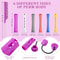 60 Pcs Cold Wave Perm Rods Set SalonGrade Hair Perm Rollers For LongLasting Curls Professional Cu 1