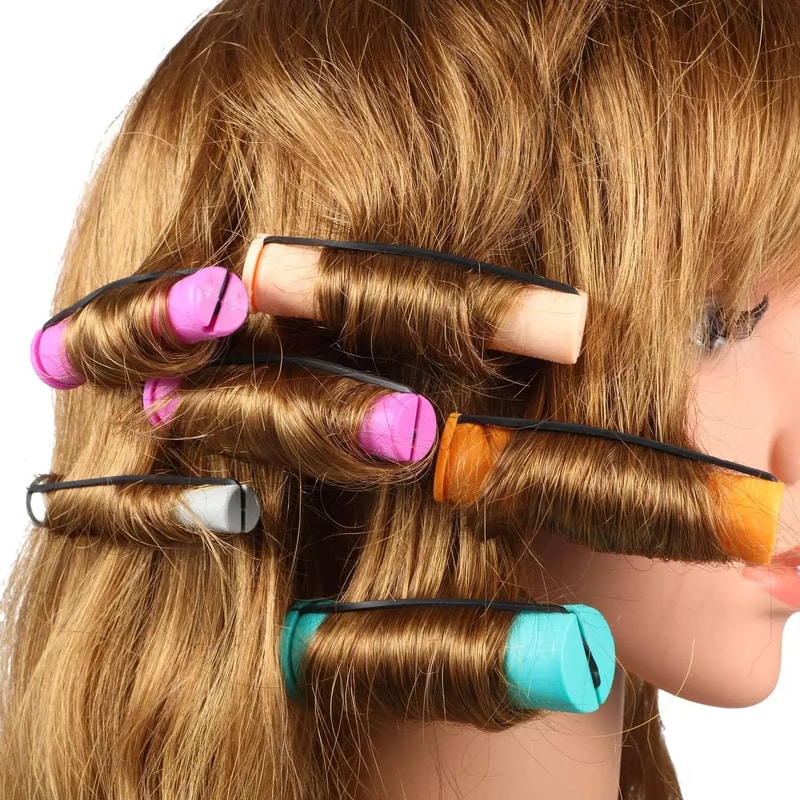 60 Pcs Cold Wave Perm Rods Set SalonGrade Hair Perm Rollers For LongLasting Curls Professional Cu 2