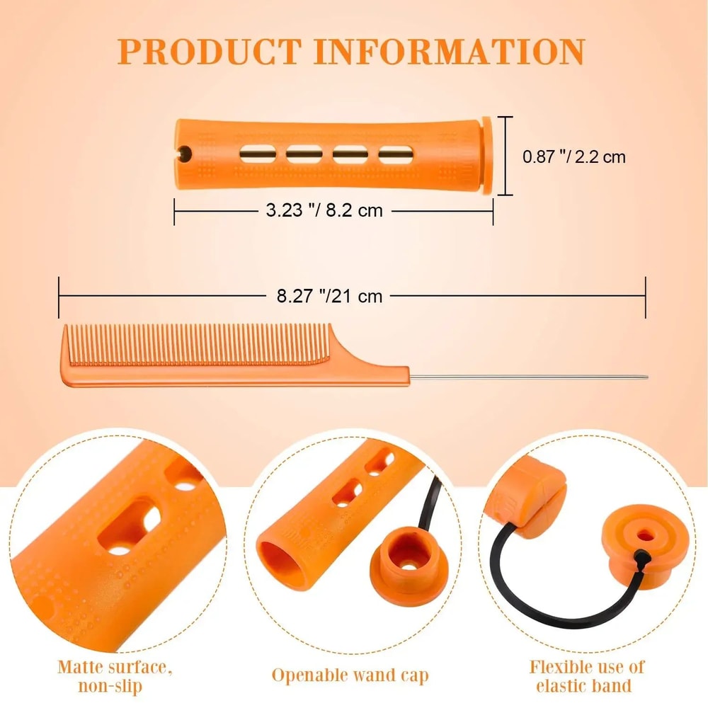 60 Pcs Cold Wave Perm Rods Set SalonGrade Hair Perm Rollers For LongLasting Curls Professional Cu 4