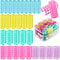 30 Pcs SelfGrip Hair Rollers SnapOn Plastic Curlers Set 5 Sizes Salon Volume Rollers For Heatless 6
