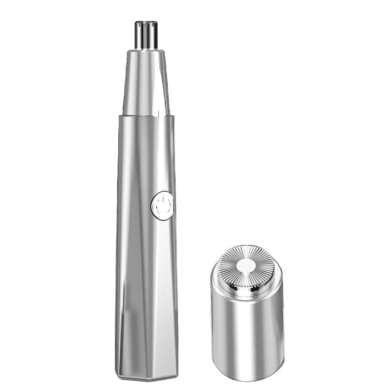Mens Rechargeable Nose Hair Trimmer Electric Nose Ear Hair Shaver Safe Painless Precision Groomi