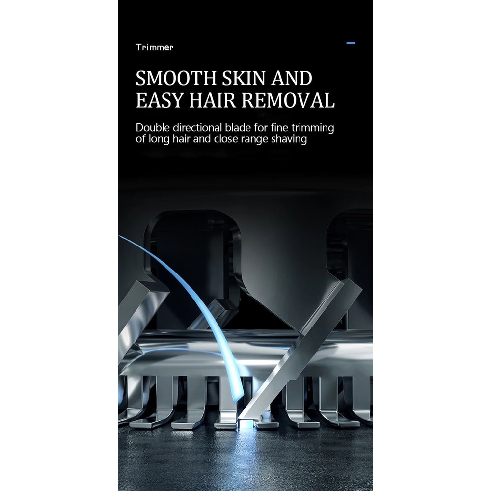 Mens Rechargeable Nose Hair Trimmer Electric Nose Ear Hair Shaver Safe Painless Precision Groomi 5