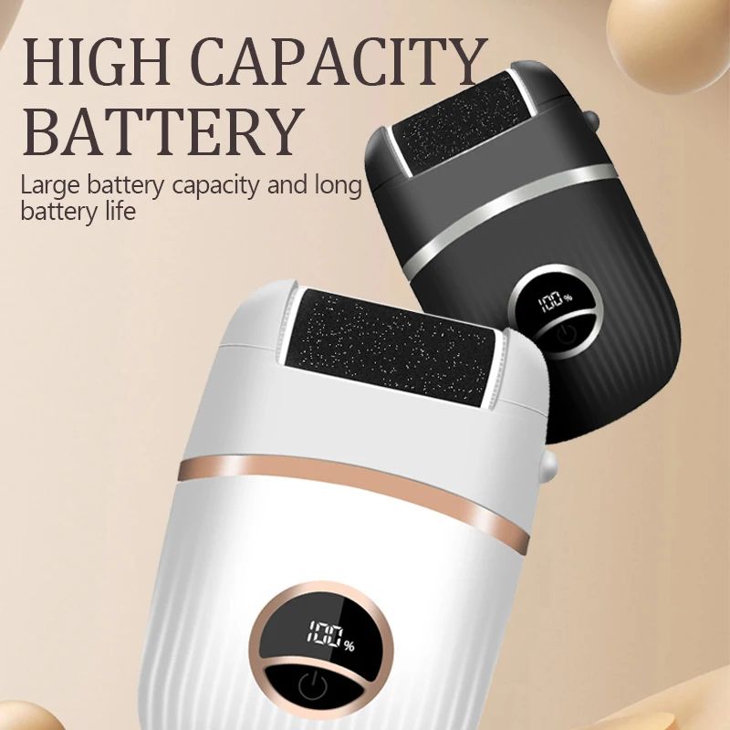 Electric Foot File Callus Remover Digital Display Foot Grinder For Dead Skin Cracked Heels Pedic 5