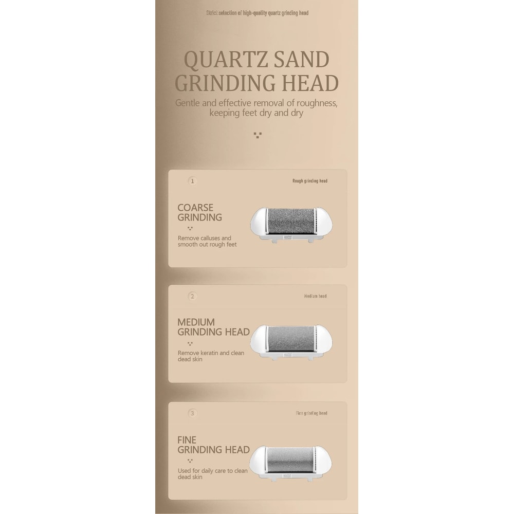 Electric Foot File Callus Remover Digital Display Foot Grinder For Dead Skin Cracked Heels Pedic 11