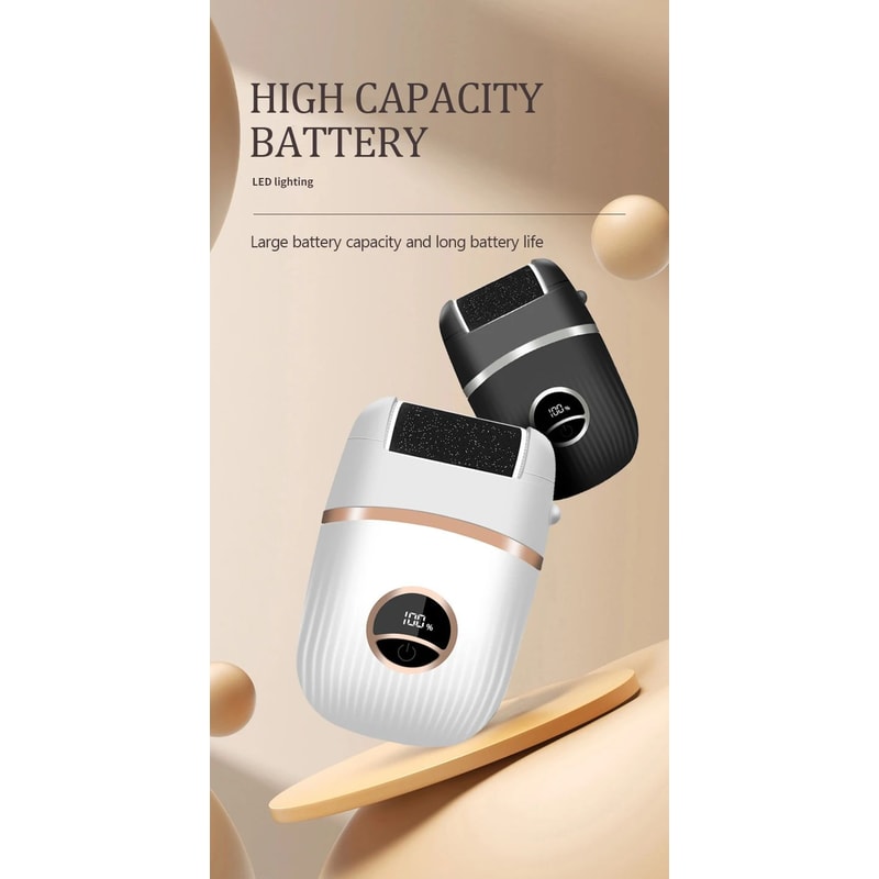 Electric Foot File Callus Remover Digital Display Foot Grinder For Dead Skin Cracked Heels Pedic 13