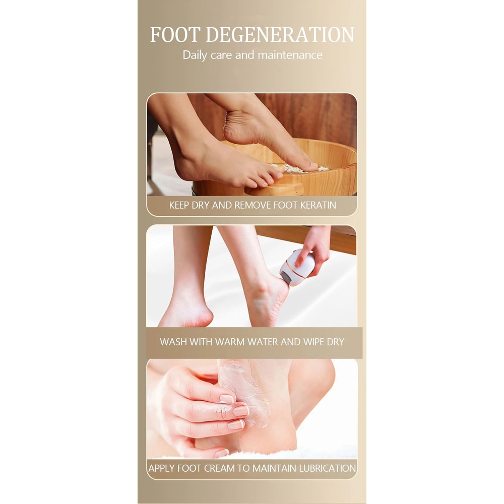 Electric Foot File Callus Remover Digital Display Foot Grinder For Dead Skin Cracked Heels Pedic 14