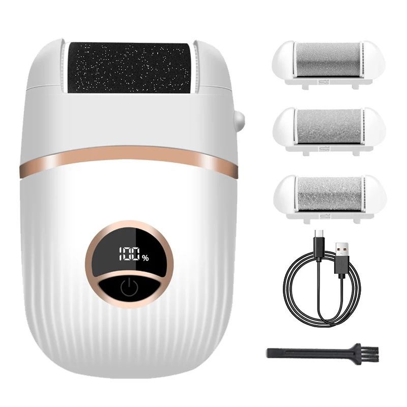 Electric Foot File Callus Remover Digital Display Foot Grinder For Dead Skin Cracked Heels Pedic 18