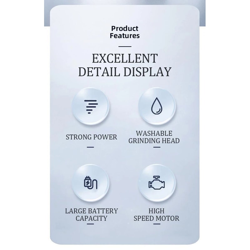 Waterproof Electric Foot Callus Remover USB Rechargeable Heel Grinder For Dead Skin Professional 17