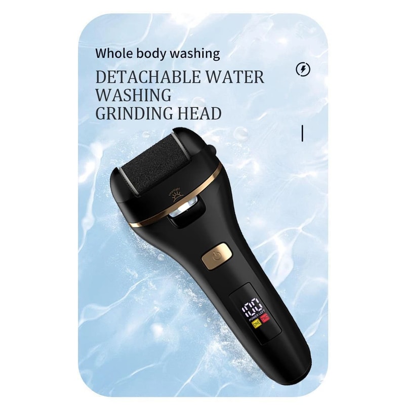 Waterproof Electric Foot Callus Remover USB Rechargeable Heel Grinder For Dead Skin Professional 8