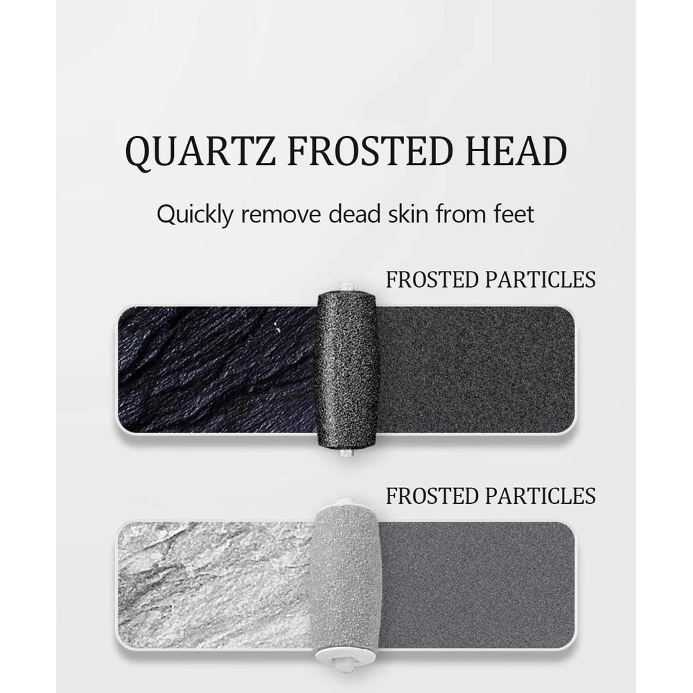 6 Pcs Foot Callus Remover Roller Refills Hard Skin Remover Replacement Heads For Cracked Heels Cal 12