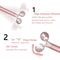 24K Gold Electric Face Massager Vibrating Rose Quartz 3D Roller For Lifting Sculpting Glow Gua Sh 3