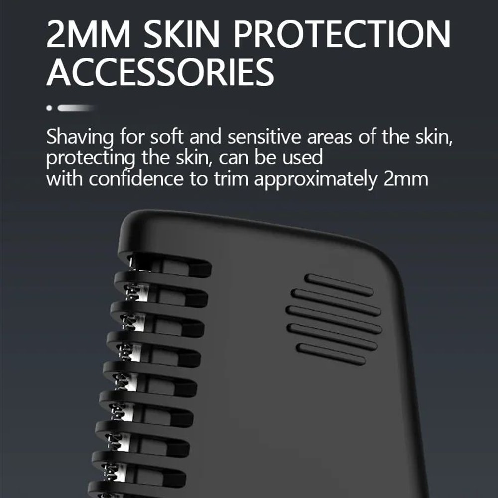 RESUXI T3 3in1 Mens Body Groomer Waterproof Electric Shaver For Full Body Pubic Hair Portable Tri 4