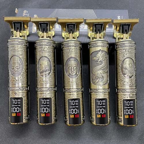 Mens T9 Electric Hair Trimmer – Professional Barber Clipper for Haircuts & Beard Shaping | Precision Cutting Machine