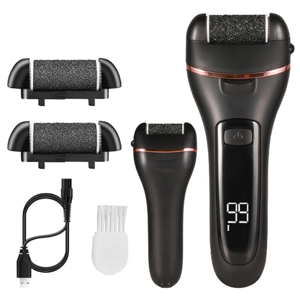 Rechargeable Electric Foot File Callus Remover Powerful Heel Grinder For Dead Skin Cracked Heels 0